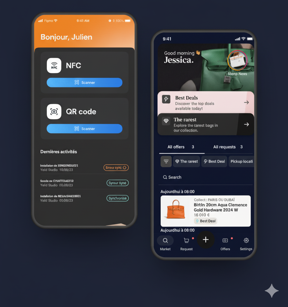 développement d'application mobile sur mesure